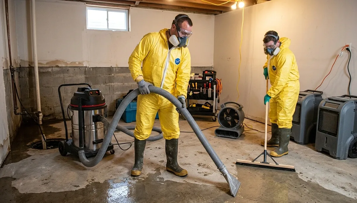Basement Flood Cleanup Image 1