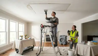 Ceiling water damage repair for Shreveport, LA homes by water damage restoration experts
