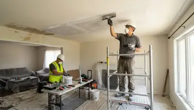 Ceiling water damage repair in Shreveport, LA for stained, leaking, and softened home ceilings