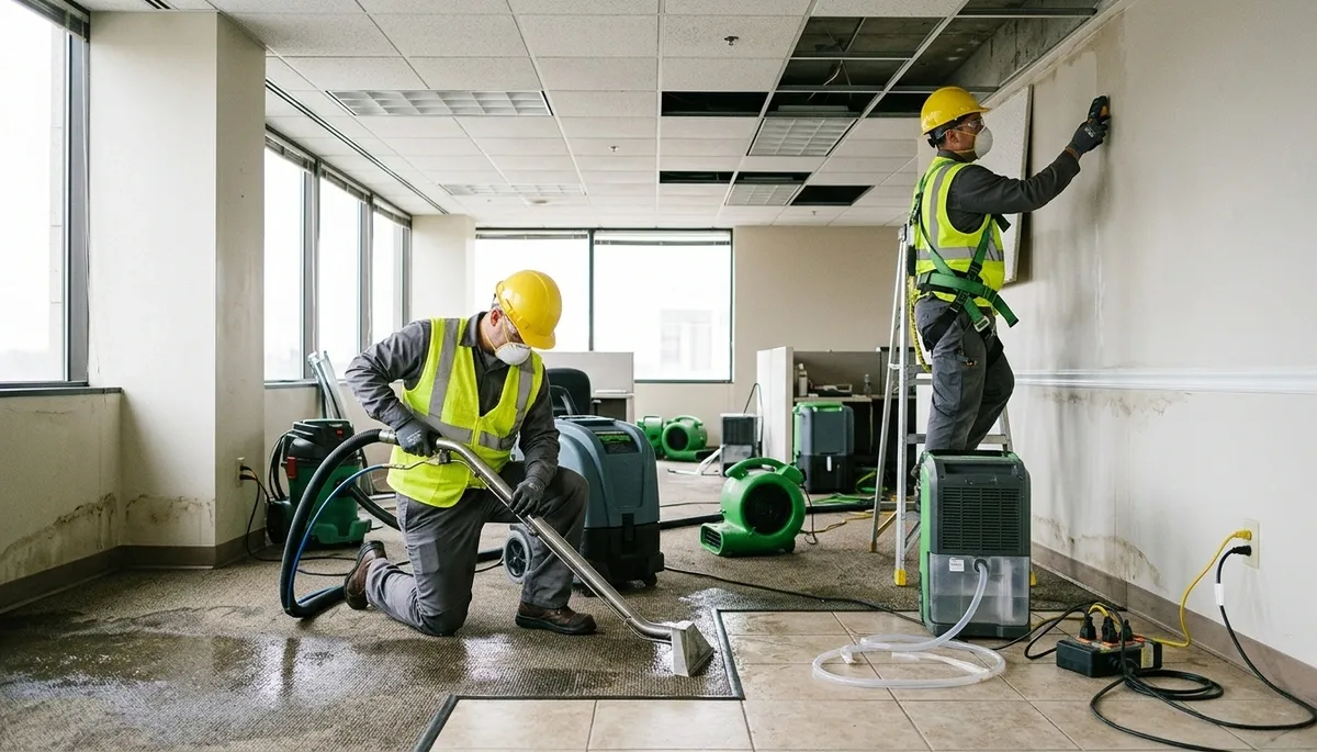Commercial Water Damage Restoration Image 1
