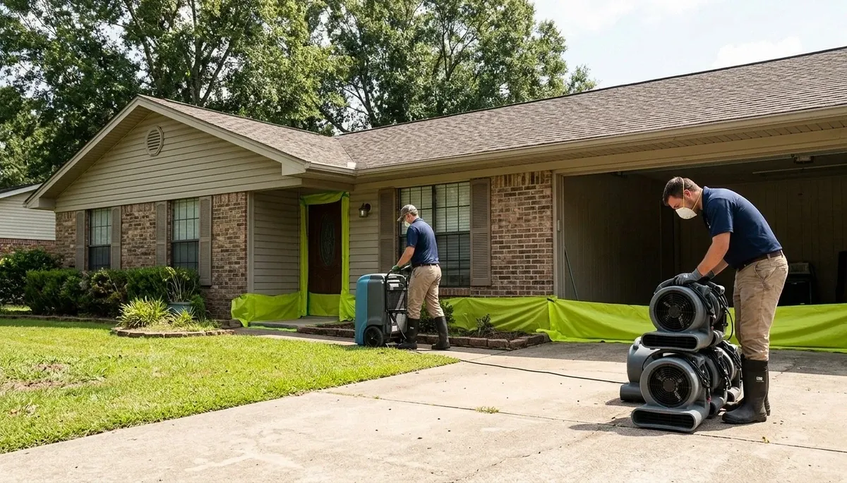 Water Damage Benton La Image 1