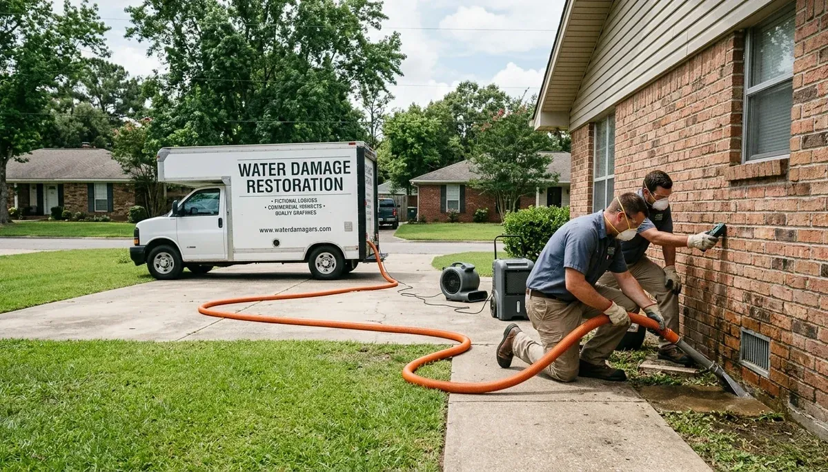 Water Damage Blanchard La Image 1