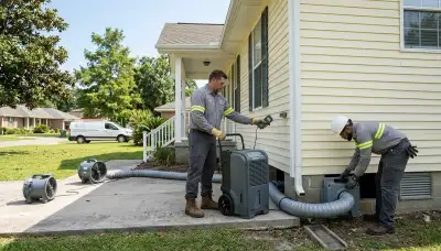 Water damage restoration team serving Shreveport, LA for cleanup, drying, and repair