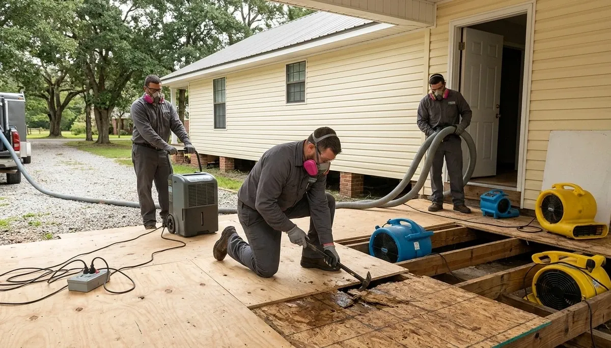 Water Damage Frierson La Image 1