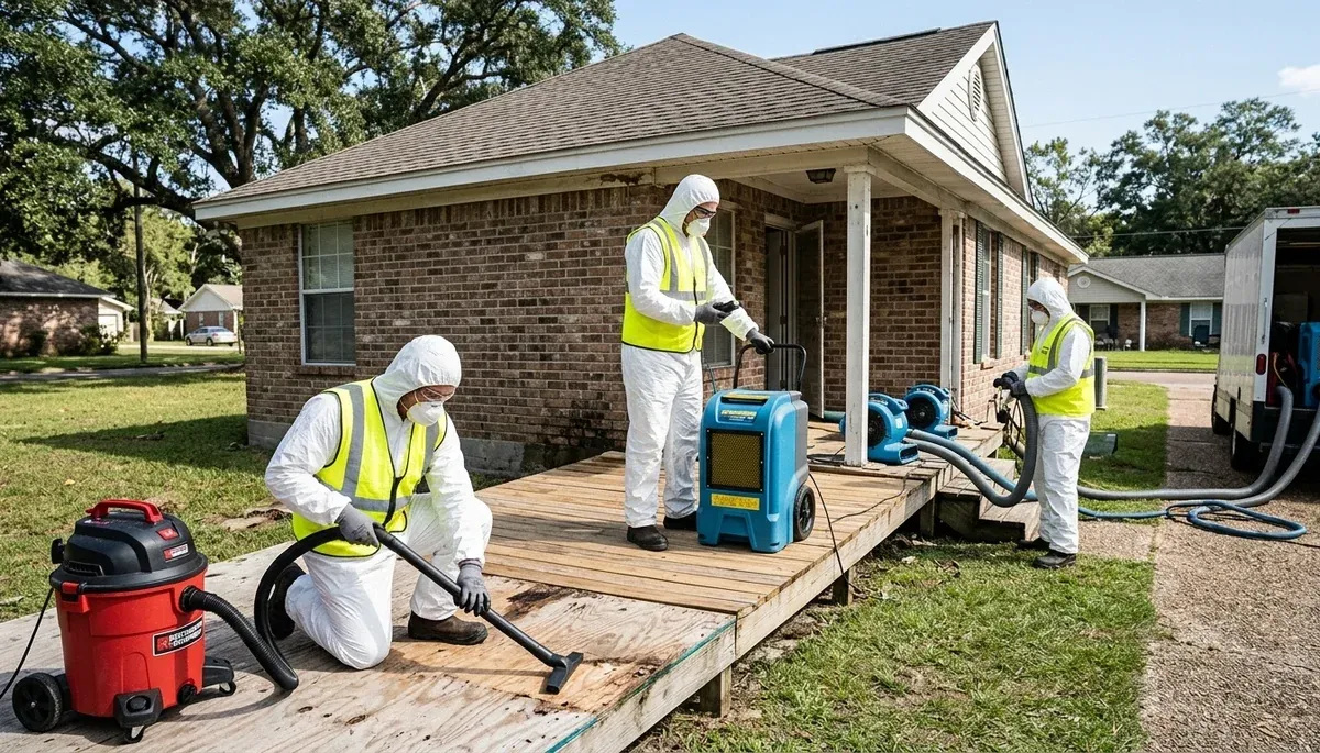 Water Damage Greenwood La Image 3