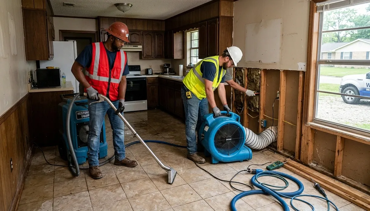 Water Damage Oil City La Image 2